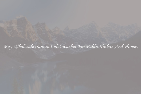 Buy Wholesale iranian toilet washer For Public Toilets And Homes