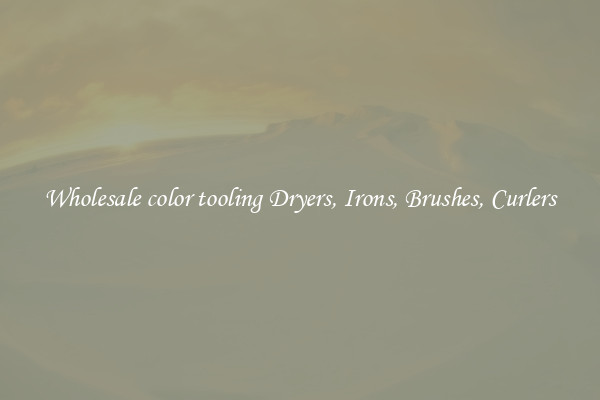 Wholesale color tooling Dryers, Irons, Brushes, Curlers