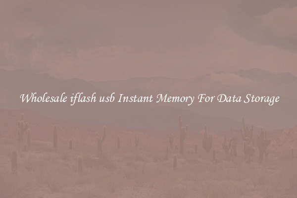 Wholesale iflash usb Instant Memory For Data Storage