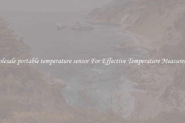 Wholesale portable temperature sensor For Effective Temperature Measurement